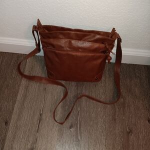 SHEIN Chic Brown Crossbody Bag